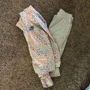 Nike Kids' Pastel Leopard Print Joggers